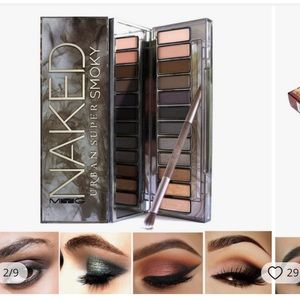 Naked urban decay smoky pallet
